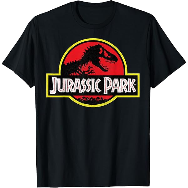 Amazon.com: Jurassic Park Girl's Retro T Rex Logo T-Shirt
